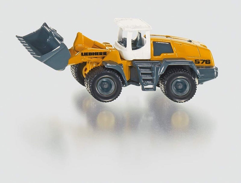 Siku 1477, Liebherr Wheel Loader, Metal/Plastic, Yellow/Grey, Movable Loading arm - Image 3